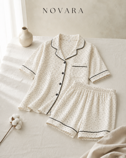 The Breathable Muslin Pajama Set — Heritage Collection