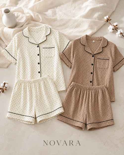 The Breathable Muslin Pajama Set — Heritage Collection