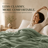 Less Clammy. More Comfortable. — absorbent cotton helps manage nighttime moisture [all-colors]